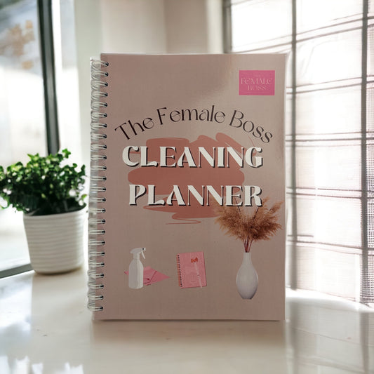 The Female Boss Cleaning Planner