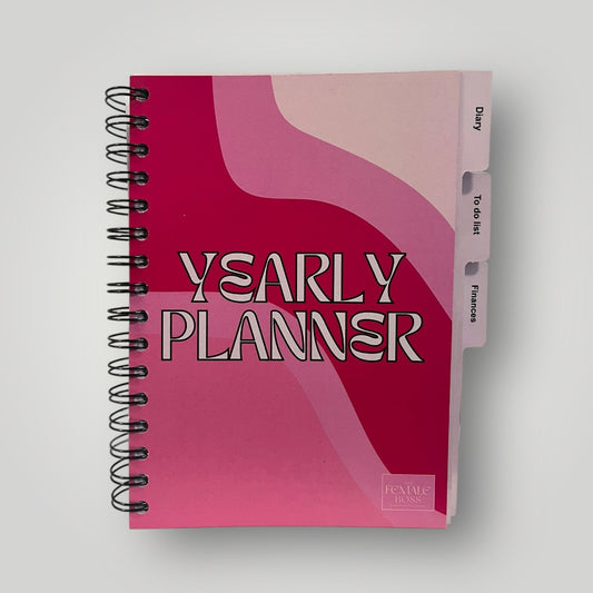 The Female Boss Yearly Planner - Pinks Edition