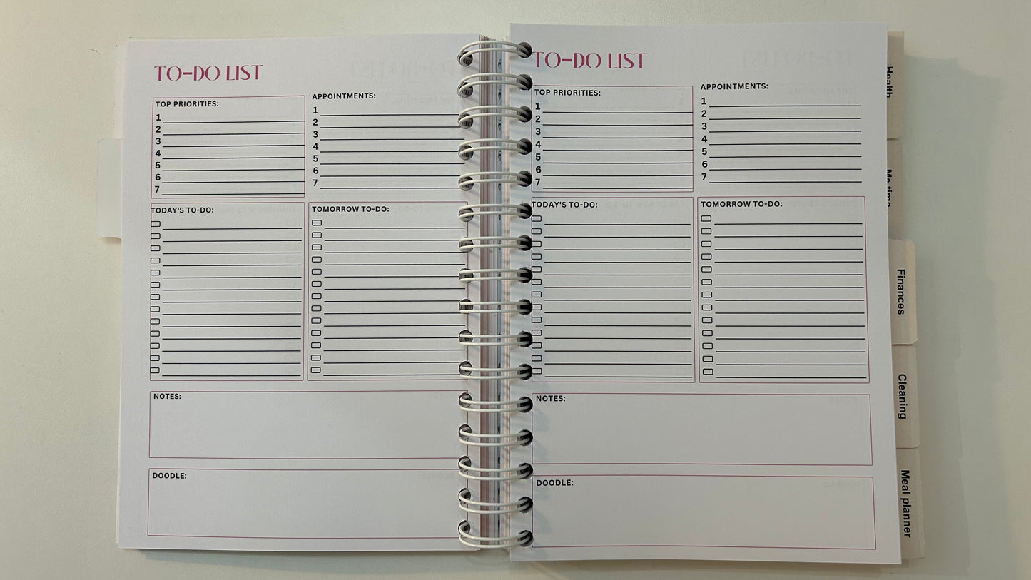 The Female Boss Yearly Planner - Leopard Print Edition